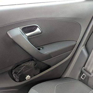 Parasole Baby Uma per auto, parasole neonati, con giraffa, Nero e Giallo