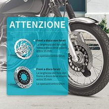 Carica l&#39;immagine nel visualizzatore di Gallery, YOHOOLYO Lucchetto Antifurto Moto Bloccadisco Allarme Sonoro Nero - Ilgrandebazar