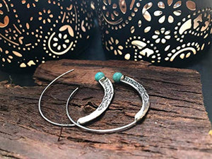 ✿ CREULI TURCHESI ORGANIZZATI ✿ Orecchini stile Bali