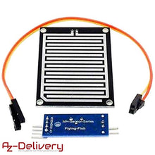 Carica l&#39;immagine nel visualizzatore di Gallery, AZDelivery 3 x Moduli Sensore Pioggia Acqua Piovana per Arduino con eBook - Ilgrandebazar