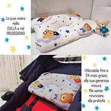 Carica l&#39;immagine nel visualizzatore di Gallery, RS-Italy NUOVO Cuscino Neonato Plagiocefalia Traspirante Antisoffoco e Bianco - Ilgrandebazar