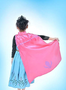 Costume Elsa Bambina Carnevale Vestito Principessa Dei Ghiacci Maniche In... - Ilgrandebazar