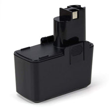 Carica l&#39;immagine nel visualizzatore di Gallery, POWERGIANT 9.6V 3.0AH NiMH Batteria per Bosch GSB 9.6VES-2, Nero