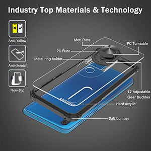 LeYi per Cover Samsung Galaxy A50 / A50s / A30s con EU TYYKL Sam Black - Ilgrandebazar