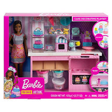 Carica l&#39;immagine nel visualizzatore di Gallery, Barbie GFP59 Cake Design - Set da gioco per decorare la torta, Bambola... - Ilgrandebazar