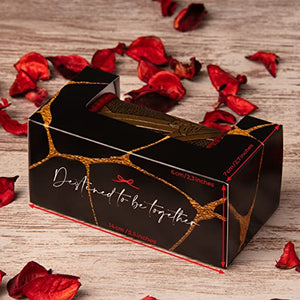 ELCORDONROJO Bracciali Coppia Filo Rosso del Destino, Idee Regalo Donna e Uomo, Fidanzato, Anniversario per Lui, Compleanno, San Valentino, Natale. (Filo Rosso del Destino)