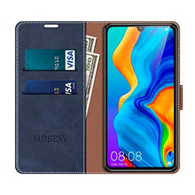 Carica l&#39;immagine nel visualizzatore di Gallery, MOBESV Custodia Huawei P30 Lite, Cover a Libro Blu/Aqua - Ilgrandebazar