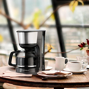 Aigostar Chocolate 30HIK - Macchina per caffe’ 10 Tazze, 30HIK, Black