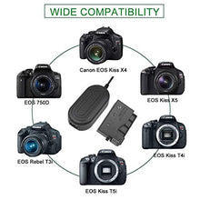 Carica l&#39;immagine nel visualizzatore di Gallery, ACK-E8 - Adattatore di alimentazione CA per fotocamere Canon EOS Rebel T5i...