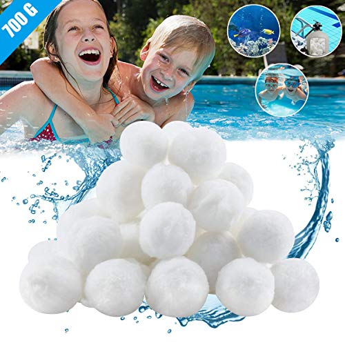 fuansheng 700g Filtro Balls,Sfere per Filtrazione a Sabbia Piscine, Pool...