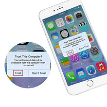 Carica l&#39;immagine nel visualizzatore di Gallery, Mirroring al cavo HDMI per Phone Smartphone Pad e Lightning+USB hd