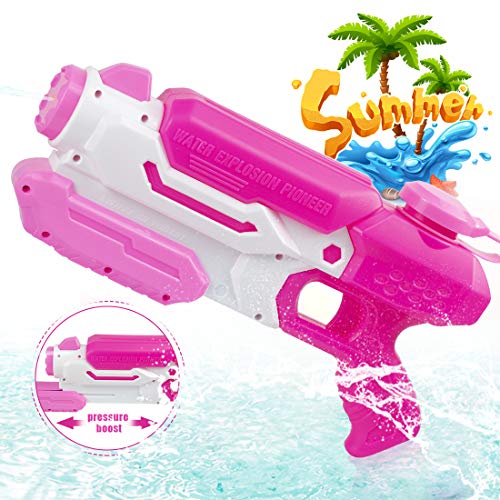O-Kinee Pistole ad Acqua Giocattolo Blaster Outdoor Water Rosa