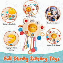 Carica l&#39;immagine nel visualizzatore di Gallery, Aliex Giochi Montessori Neonato 6 Mesi - 3 Anno, 4 in 1 Gioco | Forme Sensoriali | Cubi impilabili | Giochini Regalo Bambino e Bambina 6 9 12 Mesi 1 2 3 Anno