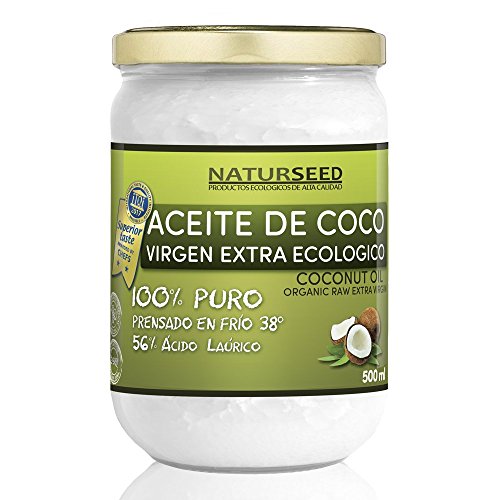Naturseed , Olio Di Cocco Extra Vergine da 500 ml , Cibo biologico, GRATIS...