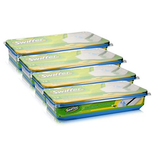 Swiffer 4 confezioni da 12 panni umidificati - Ilgrandebazar