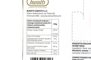Buratti Confetti con Mandorle Tostate Ricoperte di Cioccolato, Bianco ai... - Ilgrandebazar