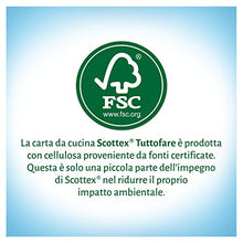Carica l&#39;immagine nel visualizzatore di Gallery, Scottex Tuttofare, Due Lati Diversi, 4 Maxi Rotoli - Ilgrandebazar