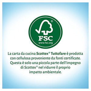 Scottex Tuttofare, Due Lati Diversi, 4 Maxi Rotoli - Ilgrandebazar