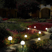 Carica l&#39;immagine nel visualizzatore di Gallery, Luce solare da giardino a LED, luci a globo solari Lampada esterno a...