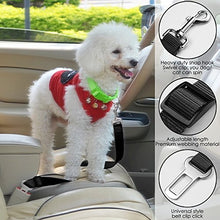 Carica l&#39;immagine nel visualizzatore di Gallery, 4 pezzi regolabile Pet Dog Cat cintura, Yucool sicurezza porta veicolo auto... - Ilgrandebazar