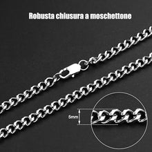 Carica l&#39;immagine nel visualizzatore di Gallery, Merclix Regali Per Lui Natale Collana Uomo Idea Regalo Fidanzato Compleanno Amore Regalo Per Lui Regalo Marito Idee Regalo Uomo Compleanno Regalo Anniversario Per Lui Regalo Anniversario Matrimonio
