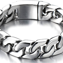 Carica l&#39;immagine nel visualizzatore di Gallery, COOLSTEELANDBEYOND Stile Maschile, Barbozzale Braccialetto, Bracciale da 01 - Ilgrandebazar