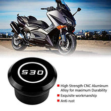 Carica l&#39;immagine nel visualizzatore di Gallery, Fydun Copertura foro telaio moto, coperchio decorativo Nero - Ilgrandebazar