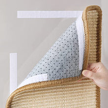 Carica l'immagine nel visualizzatore di Gallery, Fukumaru Tappetino tiragraffi per gatti, 40 x 30 cm, in sisal naturale, per gatti, orizzontale, protegge tappeti e divani, beige