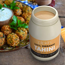 Carica l&#39;immagine nel visualizzatore di Gallery, Pipkin Crema Tahini 100% biologica – Pasta di semi sesamo etiopi tostati...