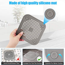 Carica l'immagine nel visualizzatore di Gallery, ROBAKO Filtro per Lavello in Silicone/Coperchi di Scarico Doccia/Adatto...