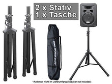 Carica l&#39;immagine nel visualizzatore di Gallery, 2pezzi Box cavalletto treppiede con borsa per Audio Speaker altoparlante...