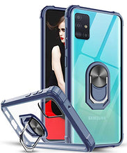 Carica l&#39;immagine nel visualizzatore di Gallery, LeYi per Cover Samsung Galaxy A71, Trasparente Custodia EU TYYKL Sam A71 Blue