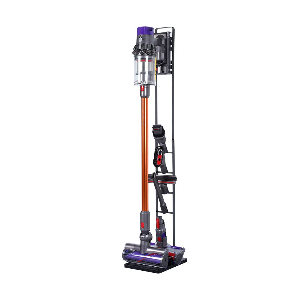 BUBM Supporto per Accessori aspirapolvere, Stand da Pavimento Nero-1 - Ilgrandebazar