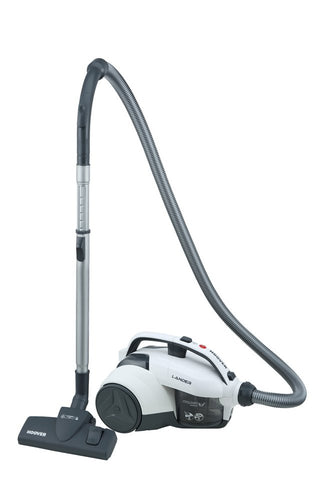 Hoover La71_La10011 Lander Aspirapolvere a Traino Bianco/Grigio Traslucido - Ilgrandebazar