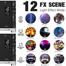 Carica l&#39;immagine nel visualizzatore di Gallery, Pixel G1s RGB LED - Luce video integrata, 12 W, luce video, colore pieno e...