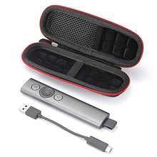 Carica l&#39;immagine nel visualizzatore di Gallery, Custodia da viaggio rigida per Logitech Spotlight Nero (fodera nero)