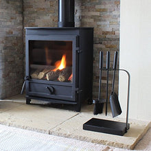 Carica l&#39;immagine nel visualizzatore di Gallery, JVL Belmont Contemporaneo Fireside Companion Set di Strumenti Curve,... - Ilgrandebazar