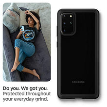 Carica l'immagine nel visualizzatore di Gallery, Spigen Cover Samsung Galaxy S20 Plus Ultra Hybrid Compatibile con Samsung S20 Plus Cover Custodia - Nero
