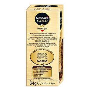 NESCAFÉ GOLD Caffè Solubile, 20 bustine 20