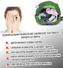 Carica l&#39;immagine nel visualizzatore di Gallery, SweetHoney HoneyBag Buste Trasparenti Sacchetti Set Kit Asilo Porta Vestiti...