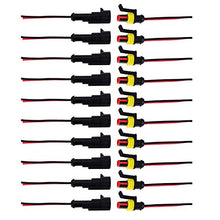 Carica l&#39;immagine nel visualizzatore di Gallery, Satinior 10 Kit 2 Pin Connettore Elettrico Impermeabile Auto Electrical...