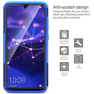 AROYI Cover Huawei P Smart 2019 + Pellicola Protettiva, 2 in 1 Nuovo Blu - Ilgrandebazar