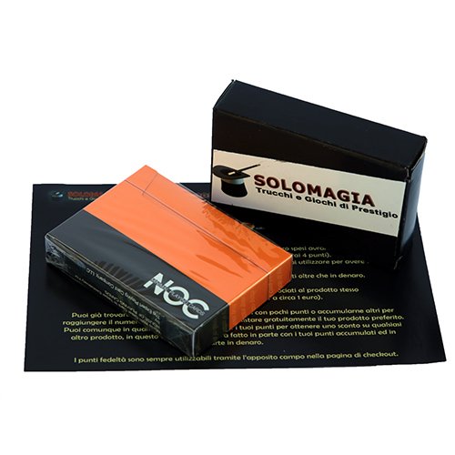 SOLOMAGIA Mazzo di Carte NOC Summer Edition - Orange - Ilgrandebazar