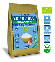 Carica l&#39;immagine nel visualizzatore di Gallery, ERITRITOLO BIOLOGICO granulato 1,5 Kg - Sostituto dello zucchero - 100%...