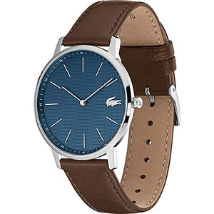Lacoste Orologio Analogico Quarzo Uomo con Cinturino in Pelle 2011003 - Ilgrandebazar