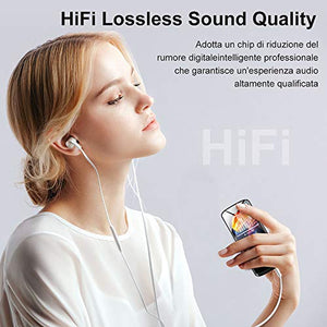 RUIZU Lettore Mp3, Mp3 da 8 GB con Bluetooth, Altoparlante...