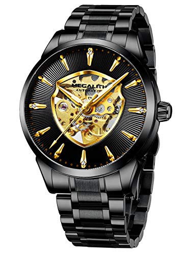 MEGALITH Orologio Uomo da Polso Militare Impermeabile C1-nero - Ilgrandebazar