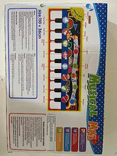 Carica l'immagine nel visualizzatore di Gallery, RenFox Tappeto Musicale, Piano Mat Tastiera Danza Stuoia Strumento Musicale, Tappeto Musicale Tocco Mat Bambini Educativo Giocattolo