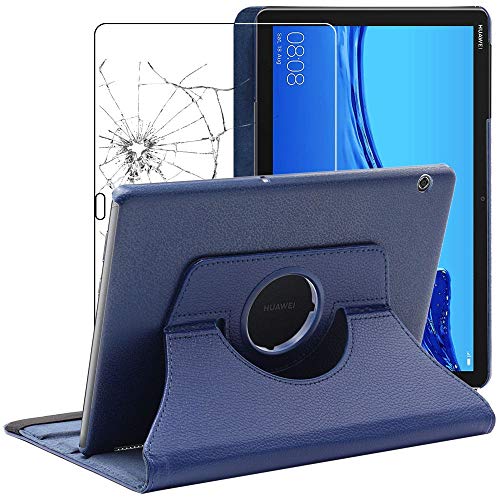 ebestStar - Cover Compatibile con Huawei MediaPad T5 10.1 Custodia Blu scuro