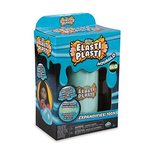 The Orb Factory- – Elasti plasti – Slime Azzurro Fluo, 79598, 425g, blu - Ilgrandebazar